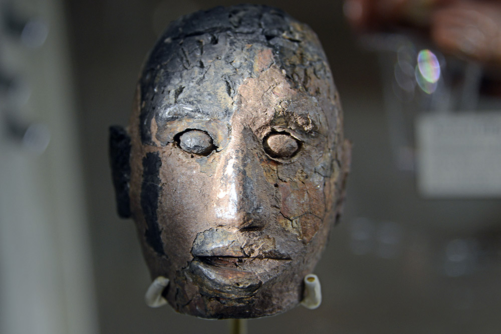 Native American artifacts at the Ohio History Center
