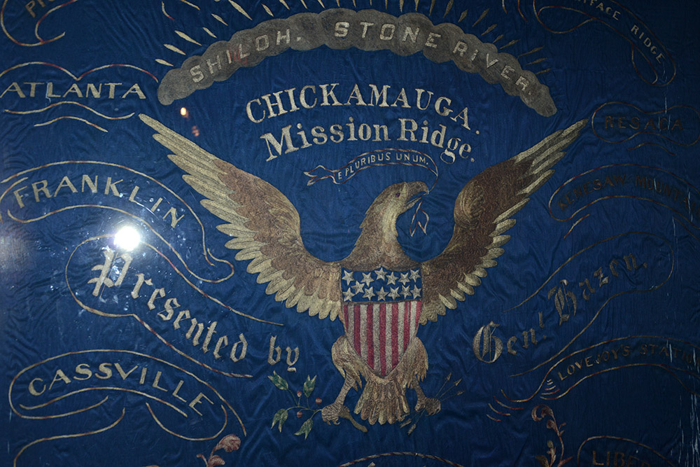 Civil War exhibit at the Ohio History Center