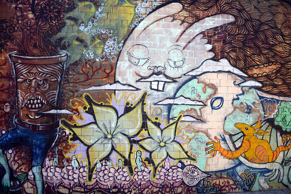 Mural in the Short North district of Columbus
