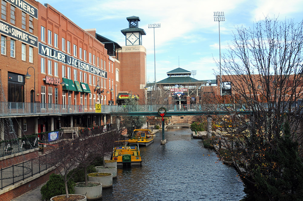 Bricktown in Oklahoma City
