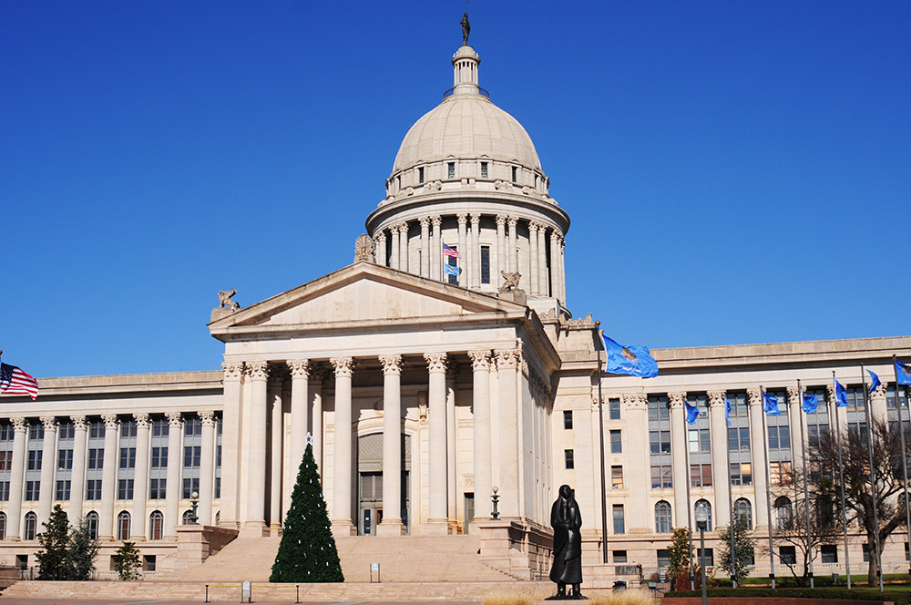 Oklahoma State Capitol in Oklahoma City