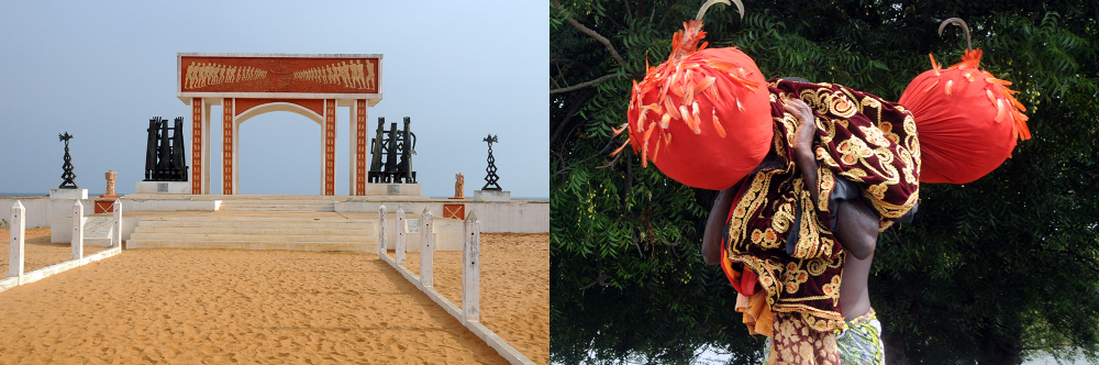 Historic sites in Ouidah, Benin