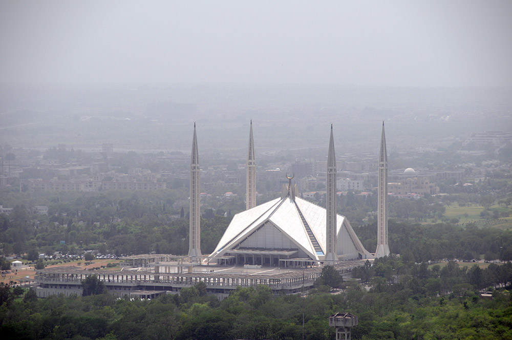 Faisal Mosque in Islamabad, Pakistan
