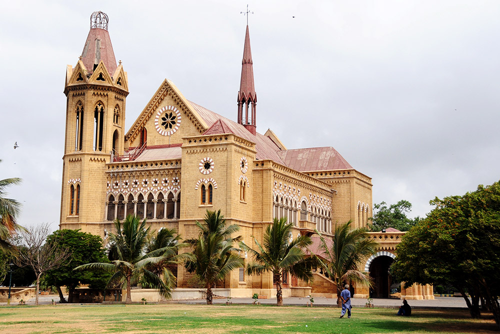 Frere Hall in Karachi, Pakistan