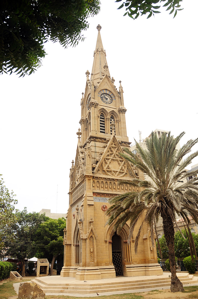 Merewether Clock Tower in Karachi, Pakistan