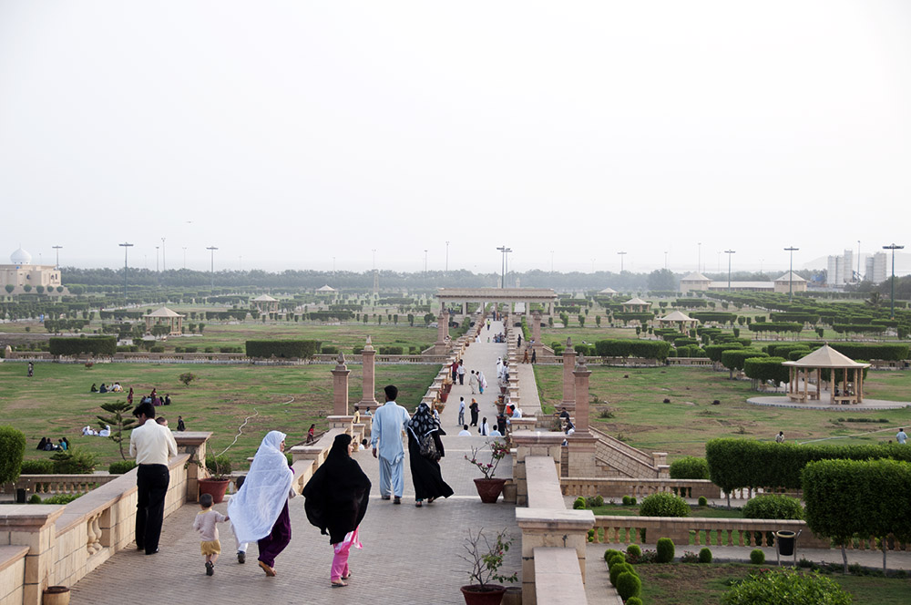 Bagh Ibn-e-Qasim park in Karachi, Pakistan
