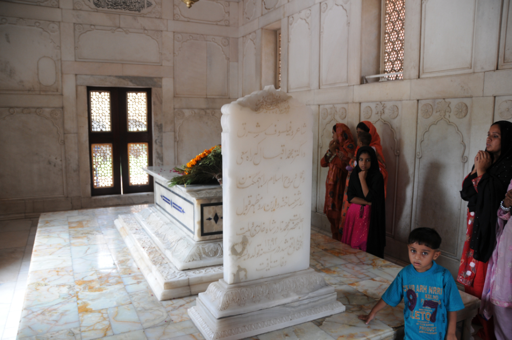 Interior area at Badshahi Mosque in Lahore