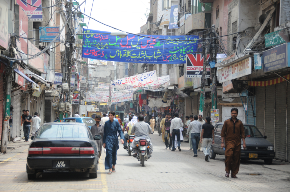 Street in the Old City of Lahore