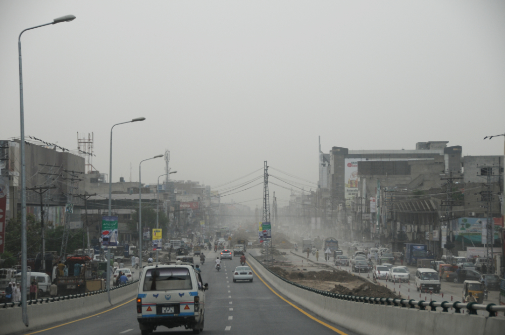Street in Lahore Pakistan