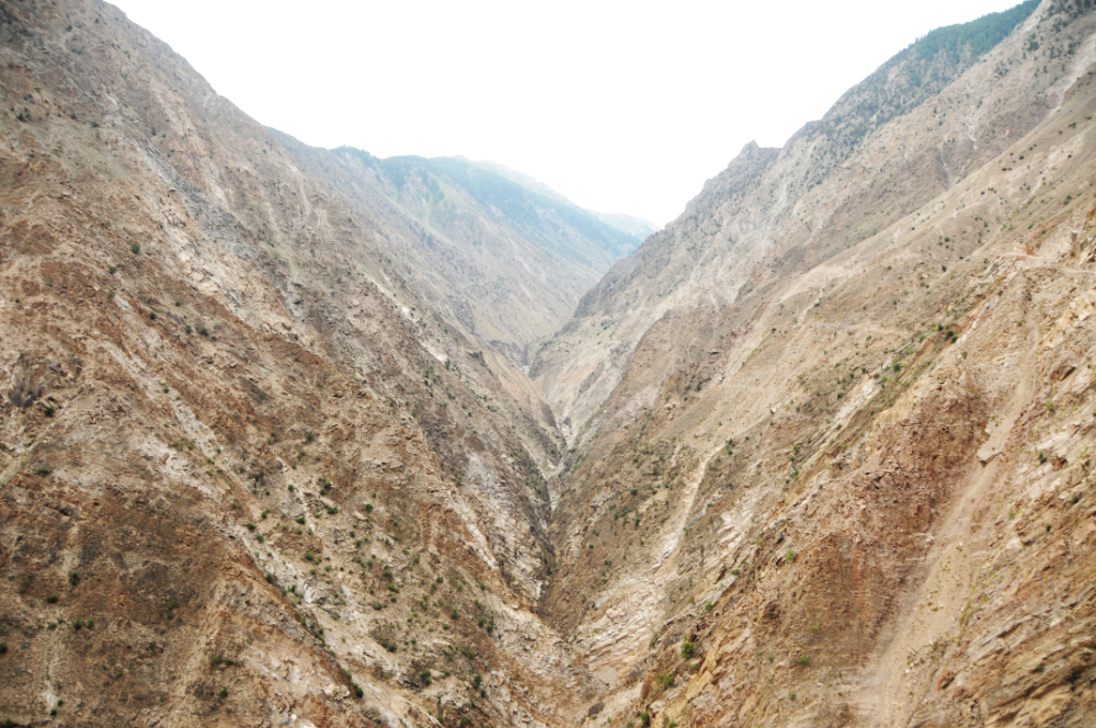 Northern Pakistan Mountain valley in northern Pakistan