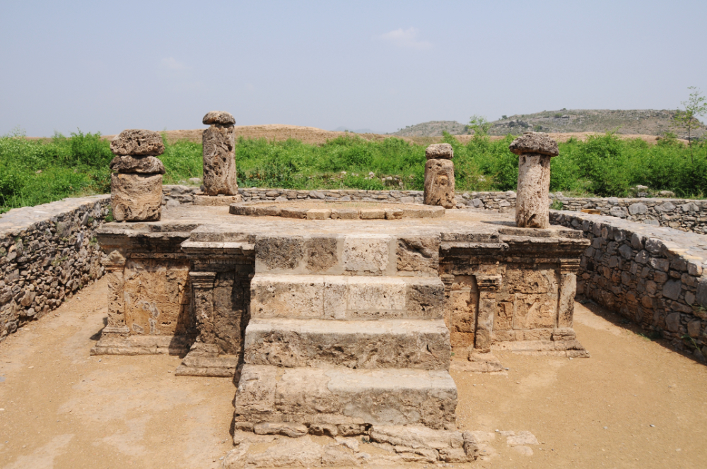 Ancient ruins at Taxila Pakistan