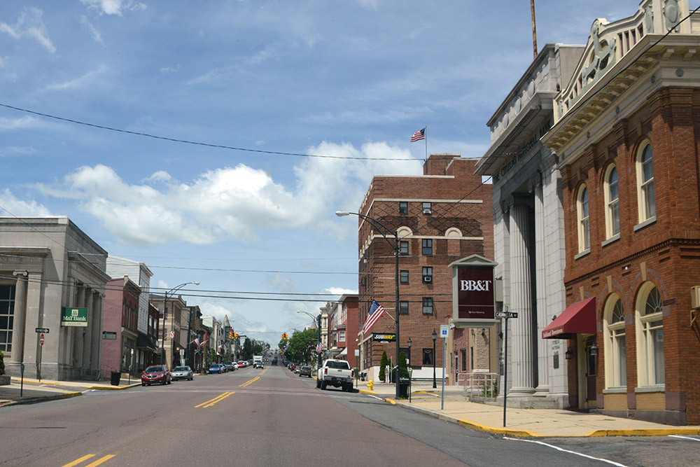 Frackville Pennsylvania near Centralia