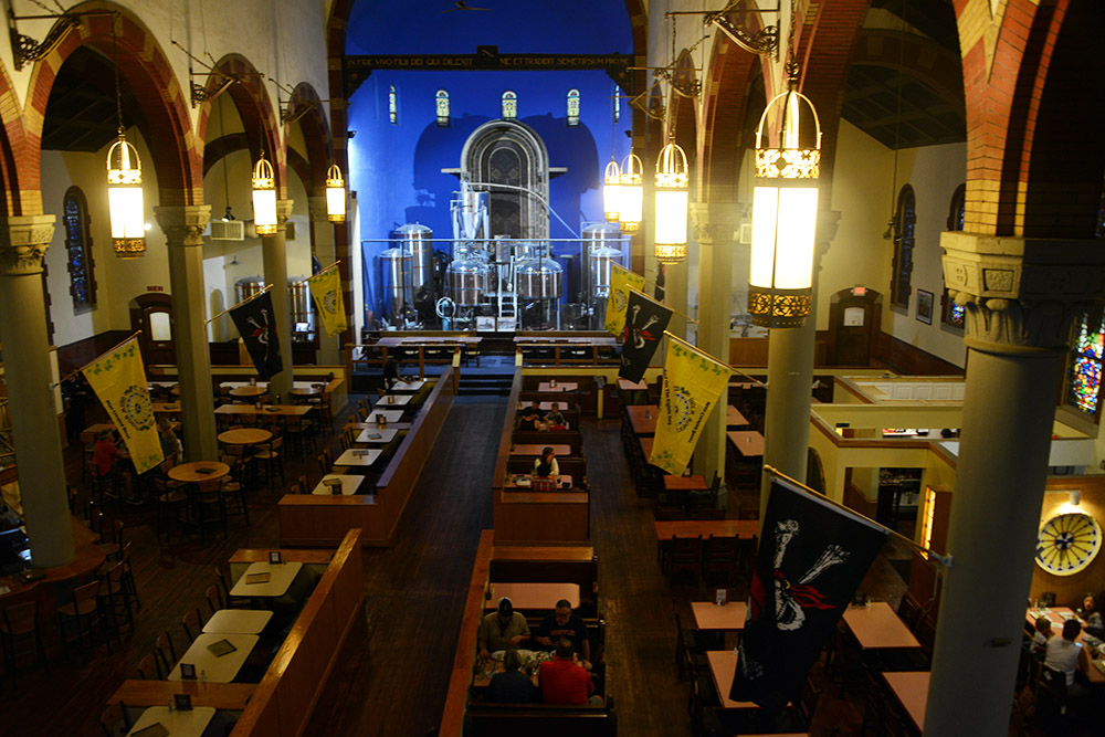Inside Church Brew Works in Pittsburgh