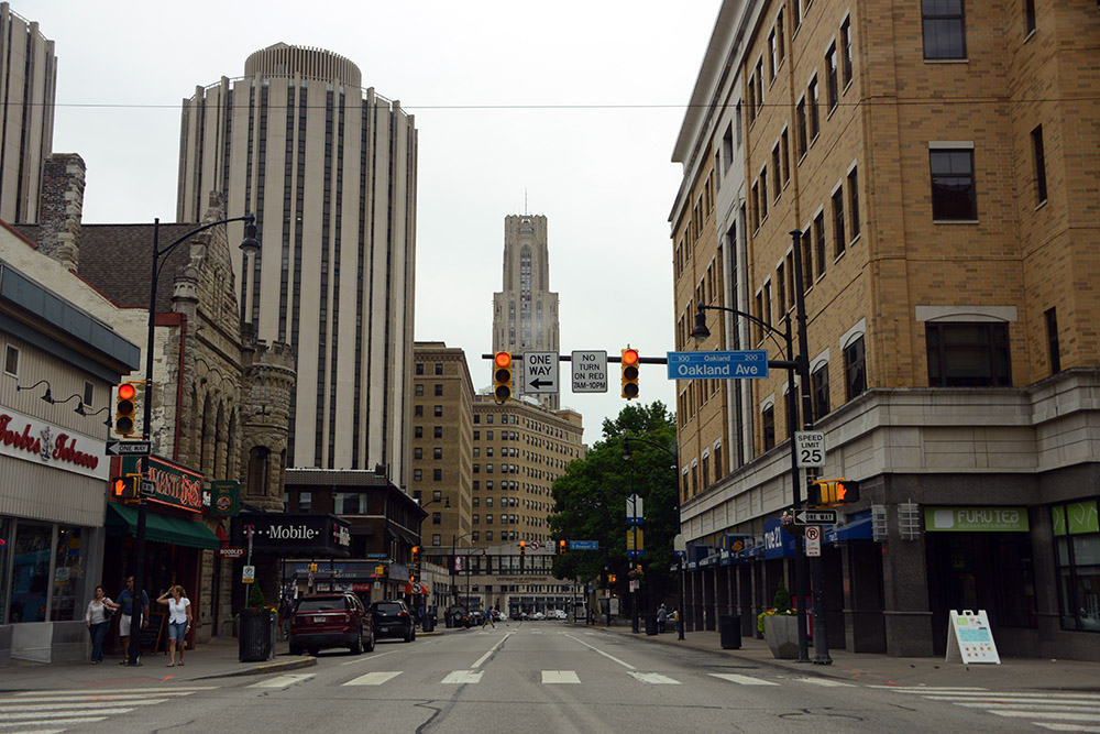 Oakland neighborhood in Pittsburgh