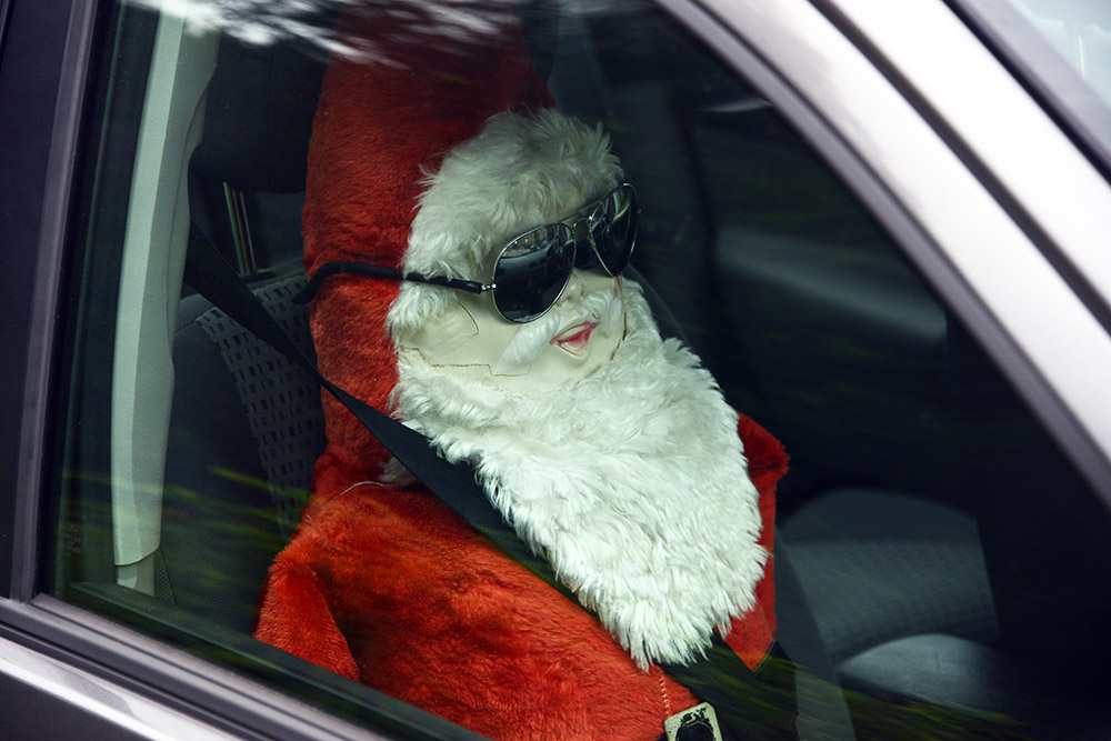 Santa Claus in Pittsburgh in July