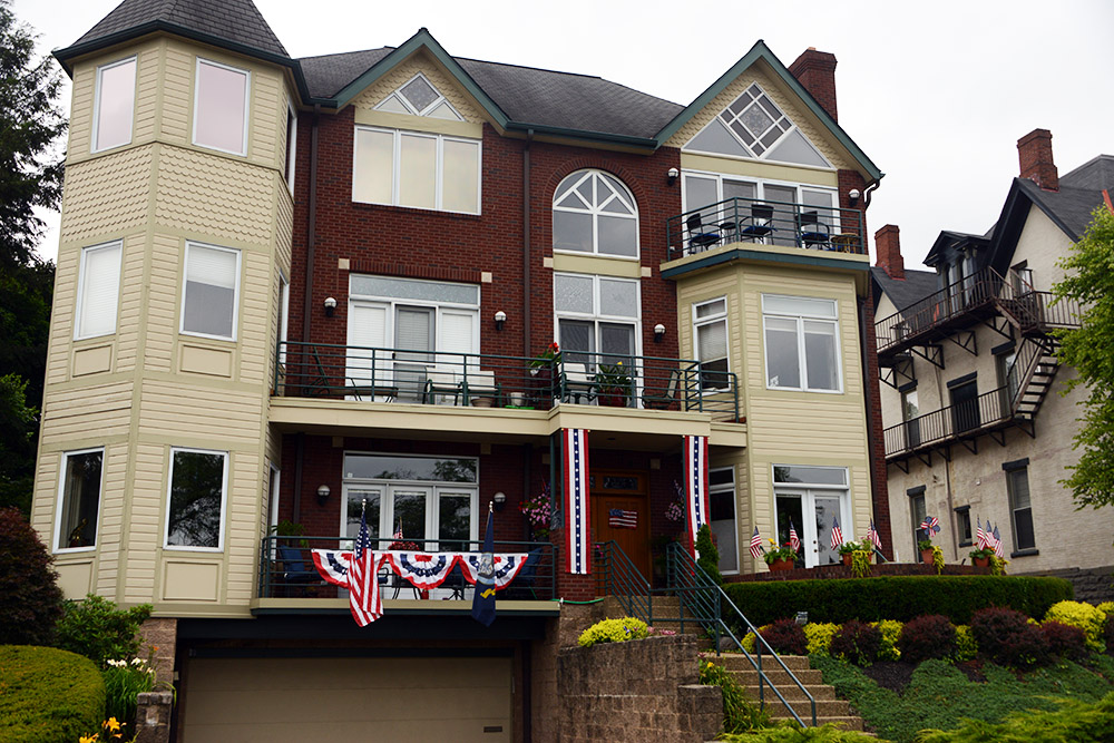 House on Mount Washington in Pittsburgh
