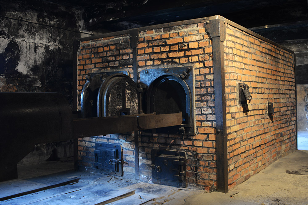 Crematorium ovens at Auschwitz I