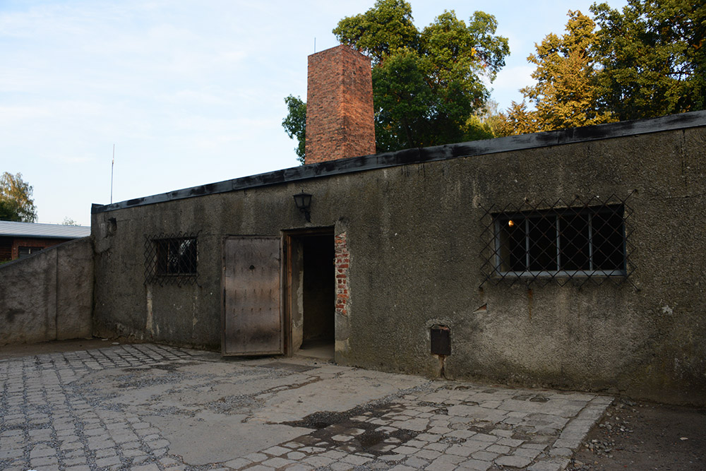 Gas chamber and crematorium at Auschwitz I