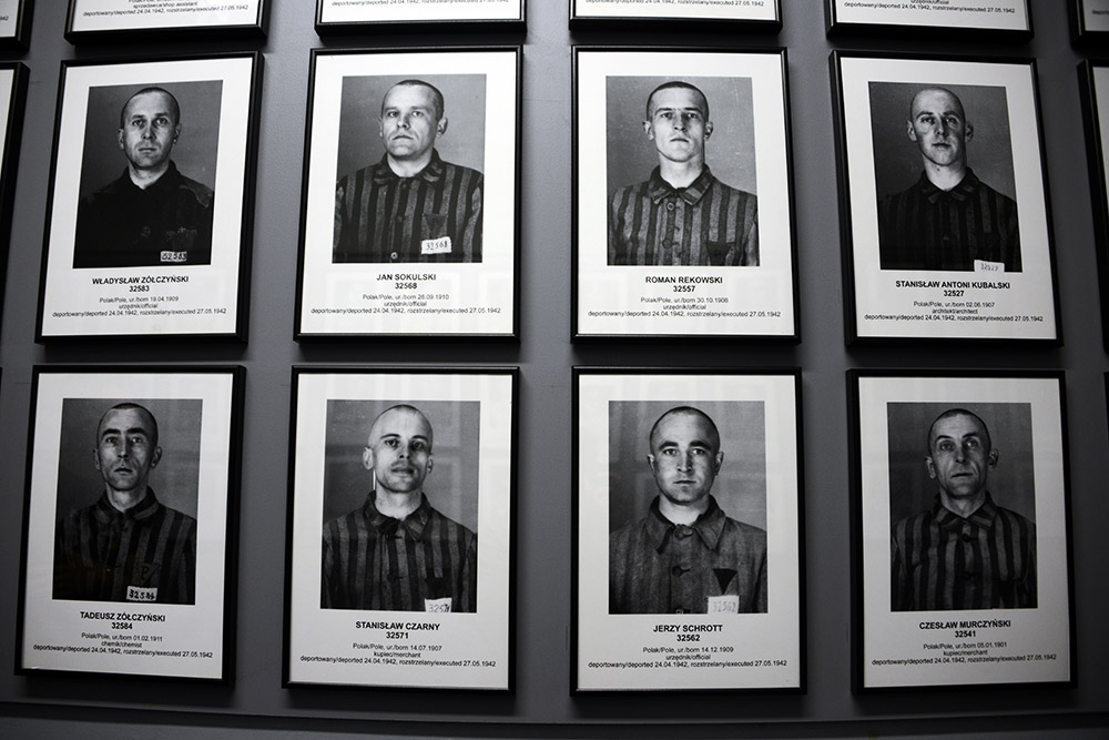 Portraits of Auschwitz victims