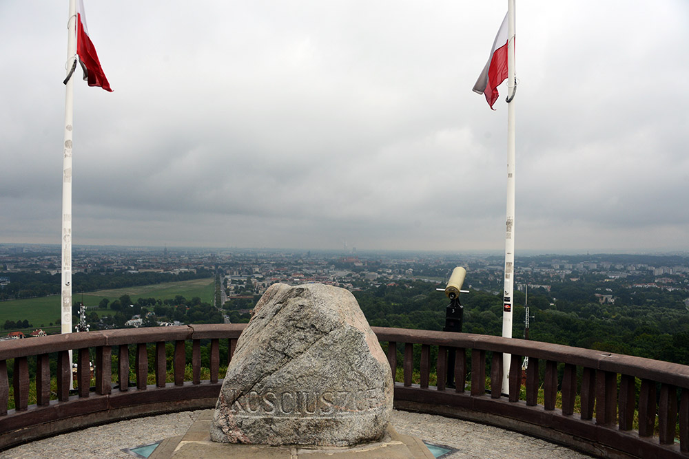 View from the summit of Kościuszko Mound