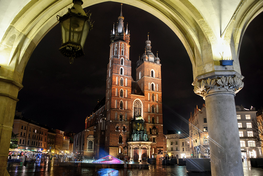 Krakow Poland St. Mary's Basilica