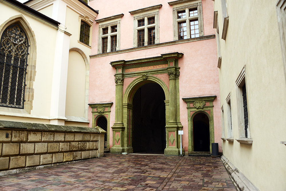 Passage beneath Wawel Castle