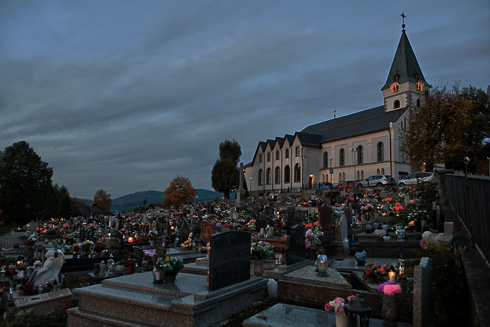 Village church in southern Poland