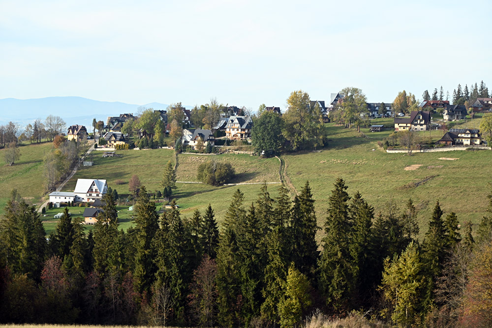 Village near the Tatra Mountains in Poland