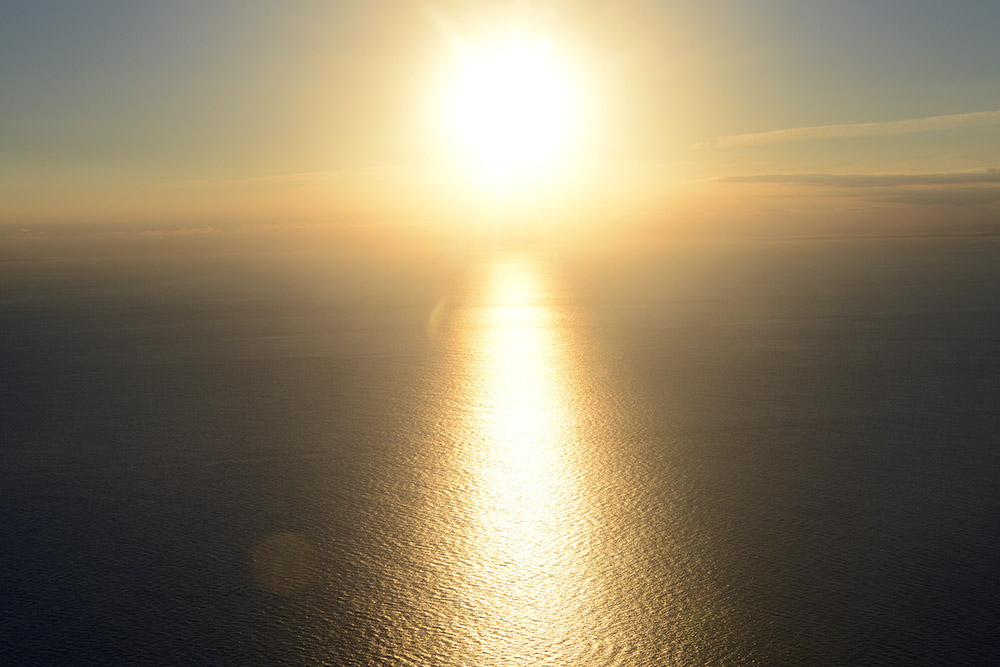 Ocean Sunset Rhode Island Block Island Sunset