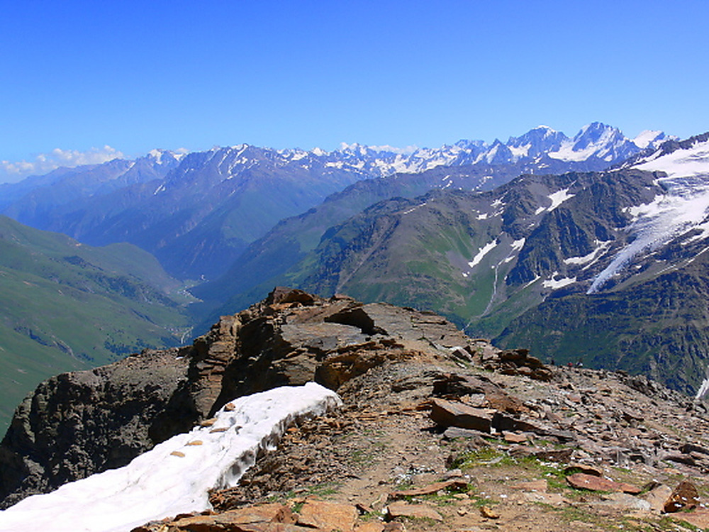 Acclimatization hike in the Caucasus Mountains