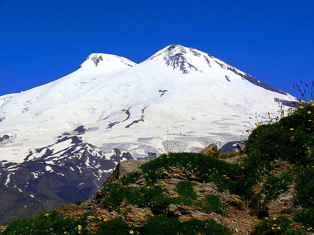 View of Mount Elbrus