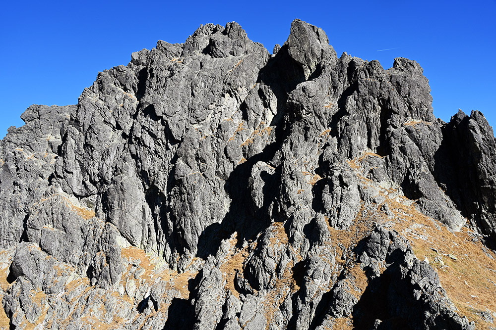 Rocky peaks of the High Tatras in Slovakia