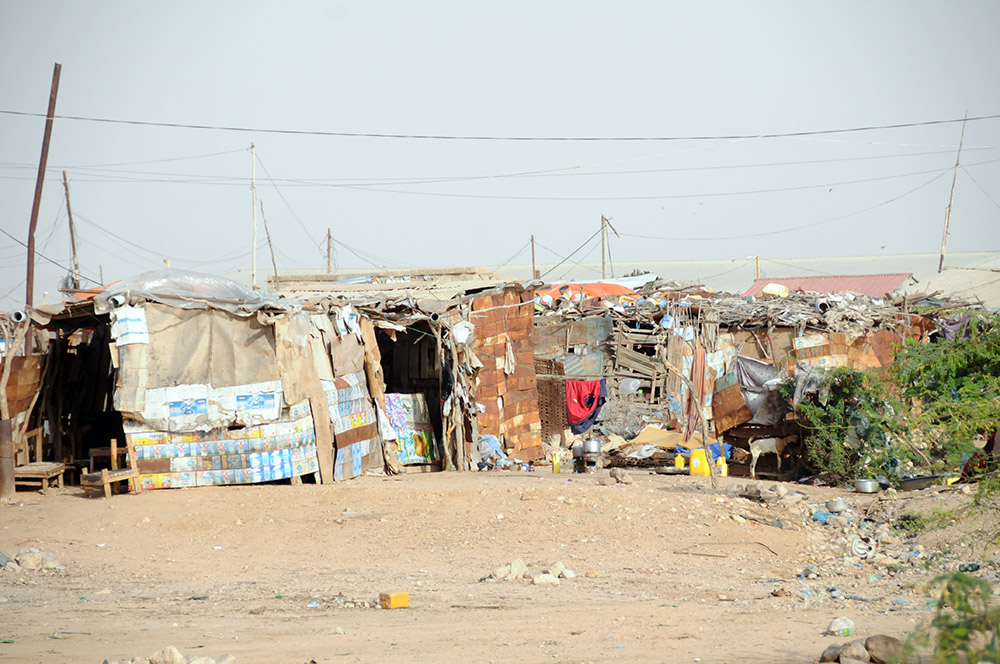 Homes and streets in Berbera, Somaliland