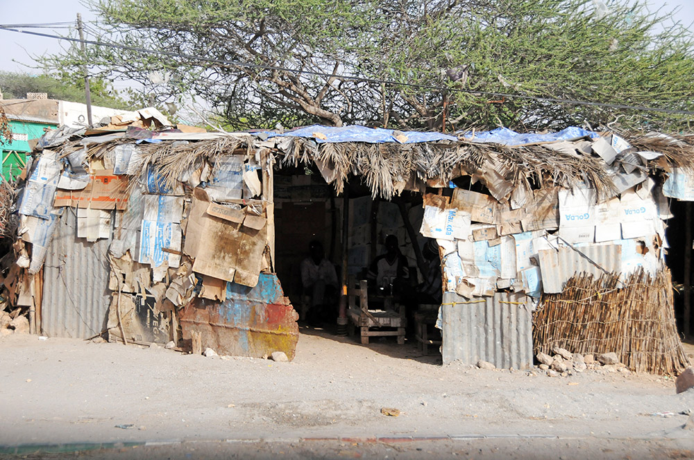 Local restaurant in Berbera, Somaliland