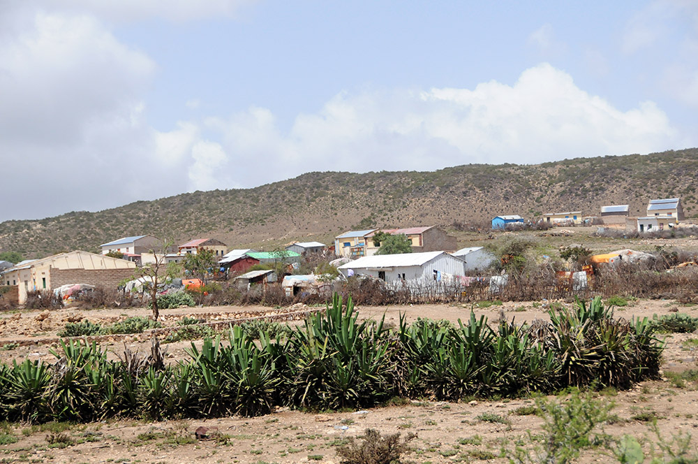 Town of Sheikh in the mountains of Somaliland