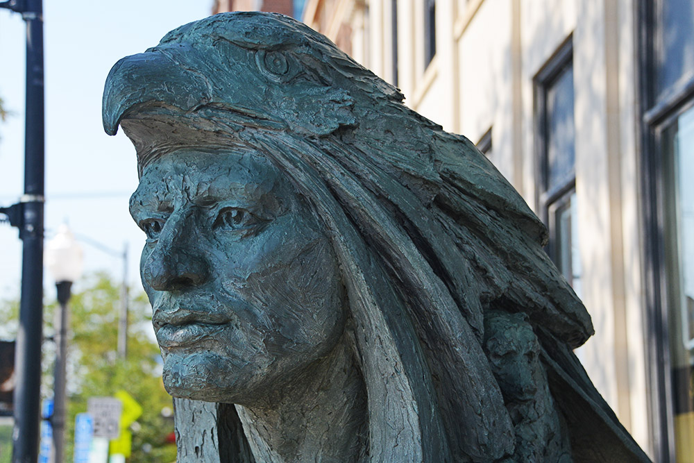 Mitakuye Oyasin sculpture in Rapid City