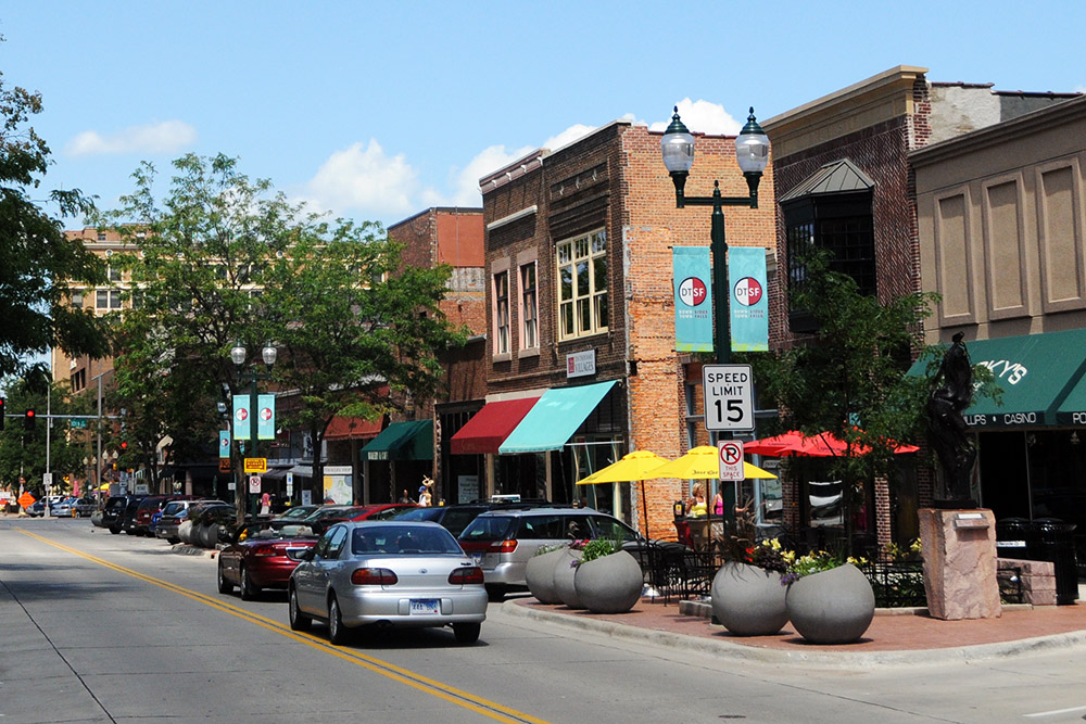 Downtown Sioux Falls, South Dakota