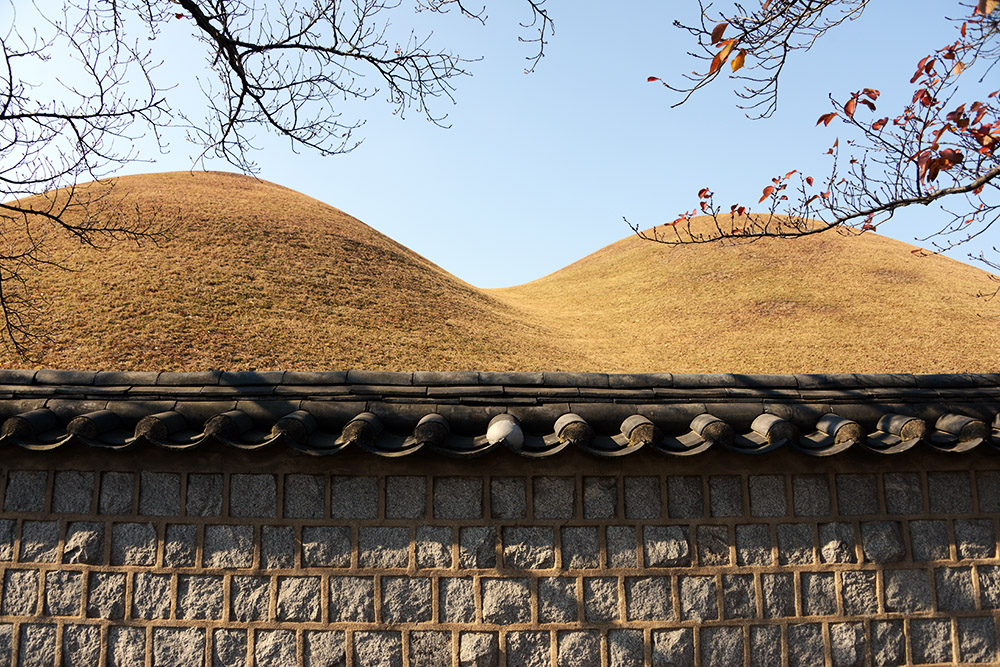 Royal tomb in Gyeongju