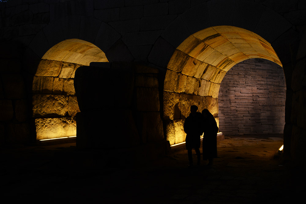 Historic Passage Reconstructed historic passage at Dongdaemun Design Plaza