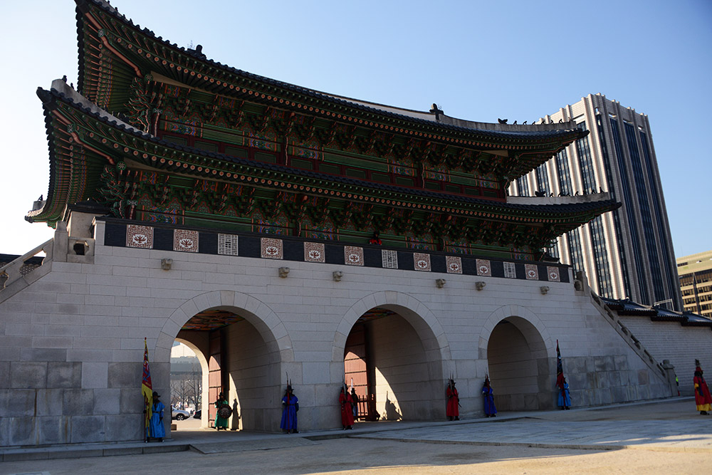 Gwanghwamun Gate Gwanghwamun Gate at Gyeongbokgung Palace