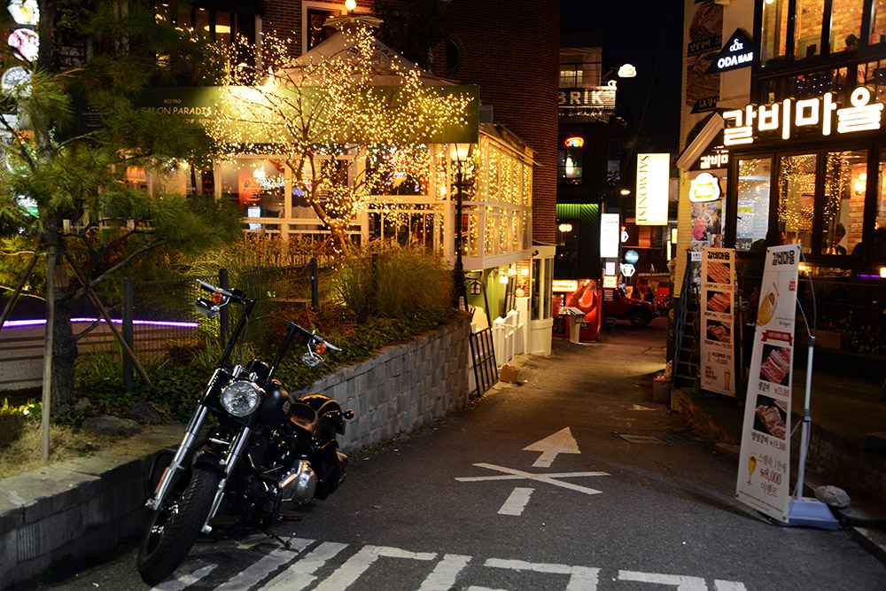 Itaewon Street in Itaewon, Seoul