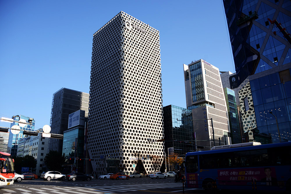 Gangnam Architecture Modern building in Gangnam, Seoul