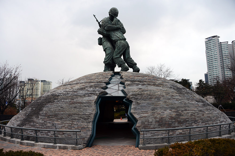 Statue of Brothers Statue of Brothers at the War Memorial of Korea