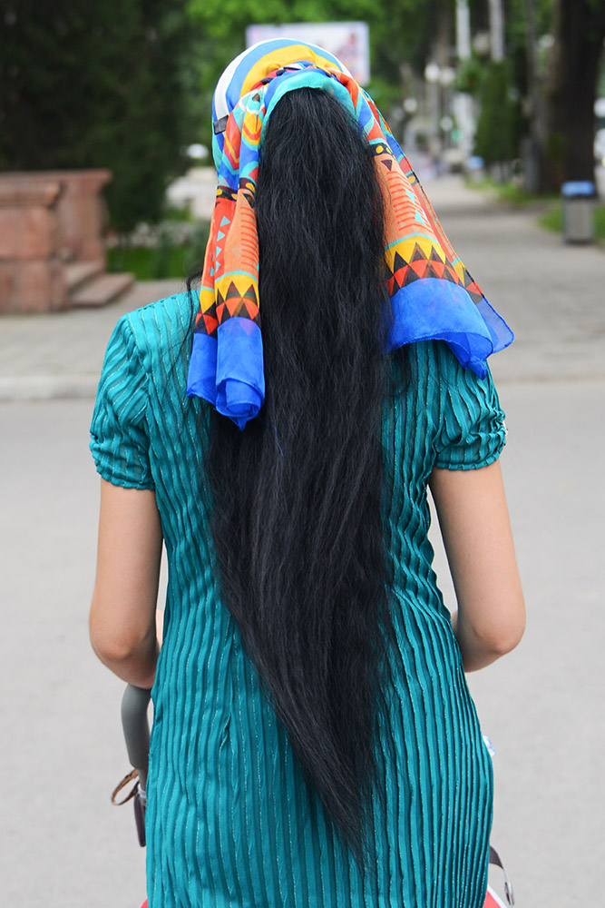 Traditional Clothing Traditional clothing in Dushanbe Tajikistan