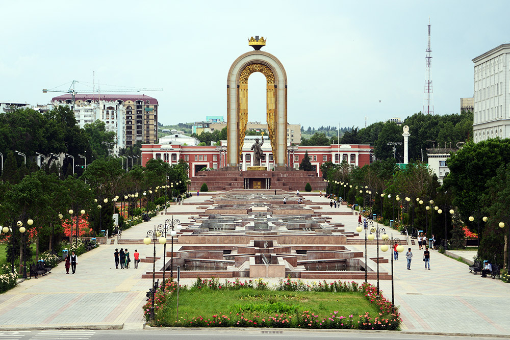 Ismail Samani Monument Ismail Samani Monument in Dushanbe
