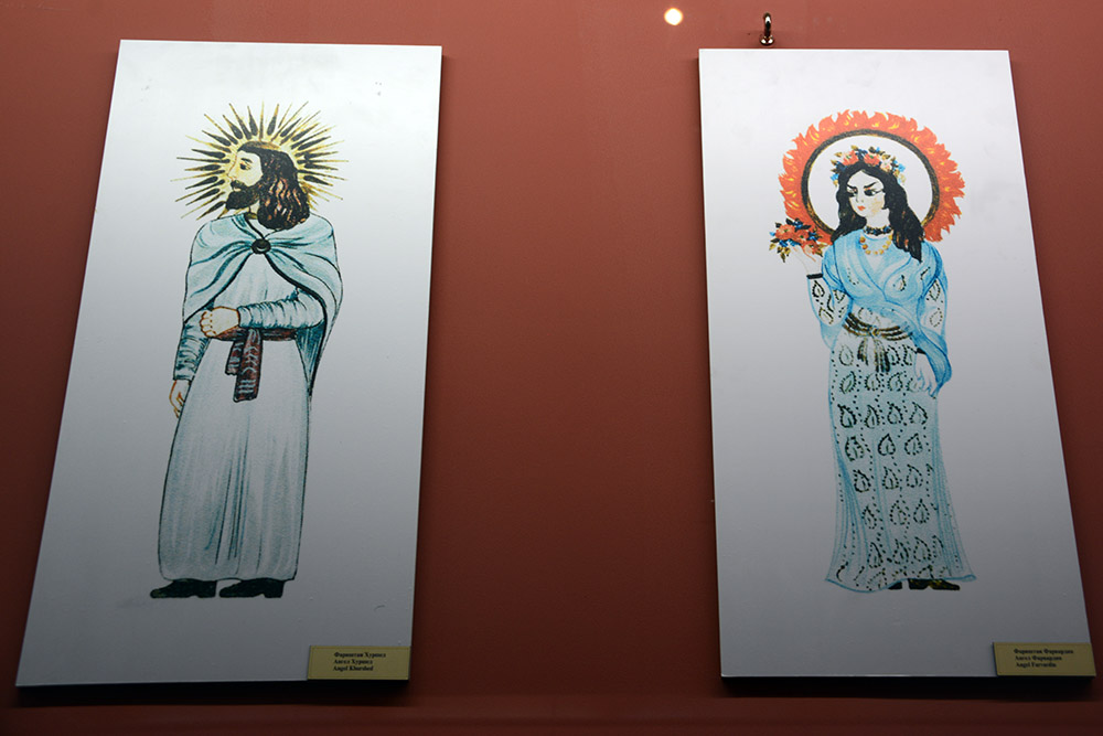 Zoroastrian Artwork Zoroastrian artwork in Dushanbe