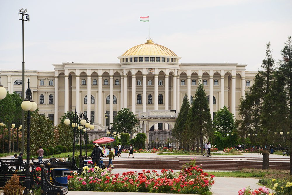 Palace of the Nation Palace of the Nation in Dushanbe Tajikistan