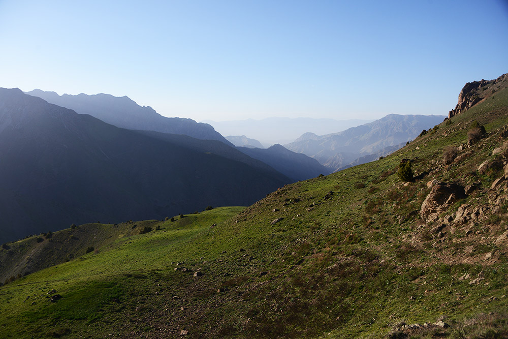 Mountain Pass Mountain pass in the Fann Mountains Tajikistan