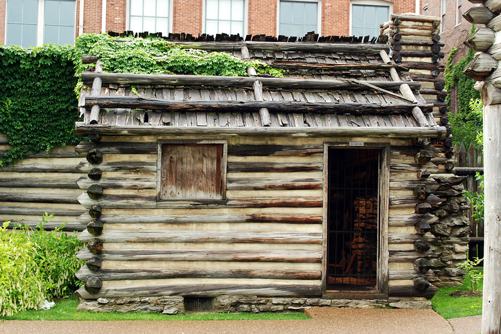 Fort Nashborough Fort Nashborough reconstruction in Nashville