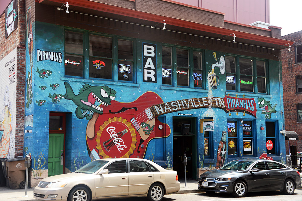 Nashville Bar Bar in downtown Nashville Tennessee